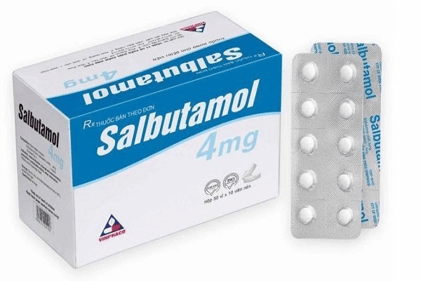  Thuốc Salbutamol làm giãn phế quản