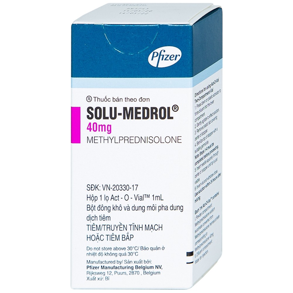 Thuốc Solu-Medrol: công dụng, cách dùng và lưu ý khi sử dụng - YouMed