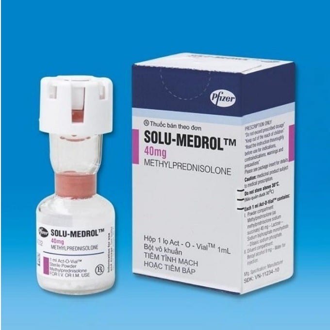 Hình ảnh thuốc solumedrol 40mg