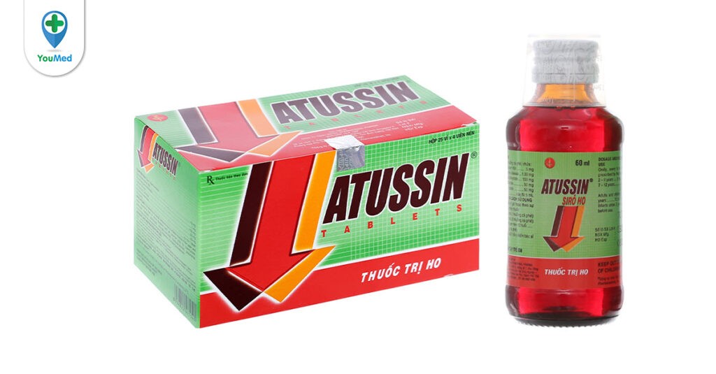 Điều trị ho cảm sốt với thuốc Atussin