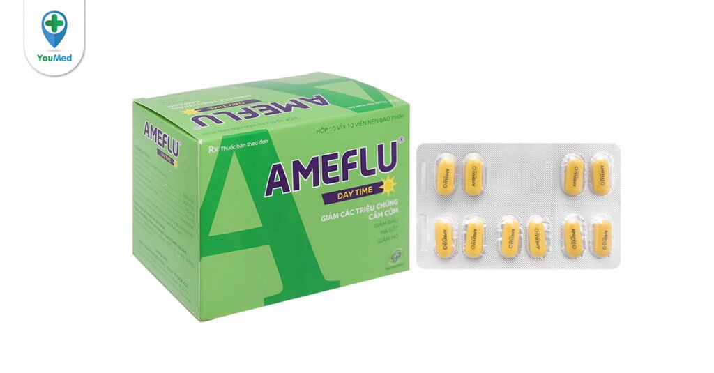 Thuốc Ameflu DAYTIME: công dụng và những điểm cần lưu ý