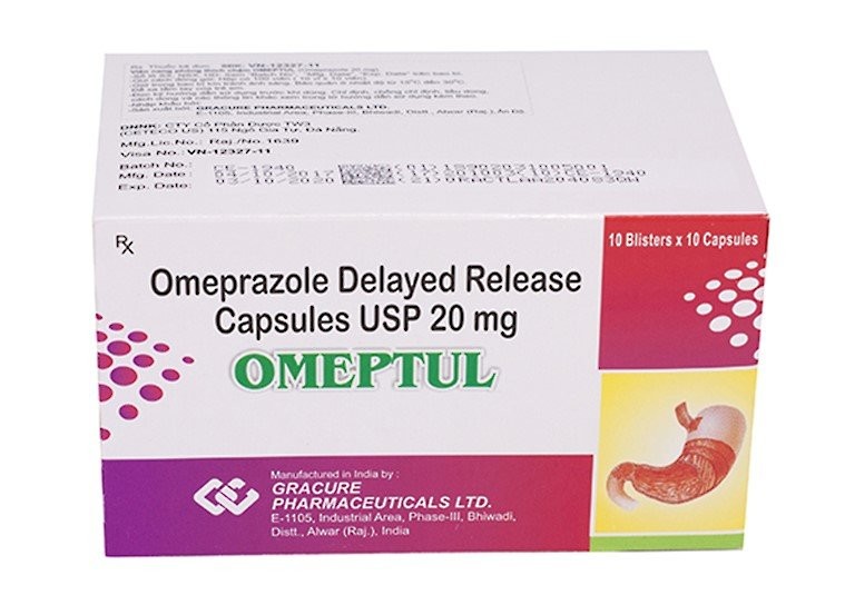 thuốc Omeptul 20mg