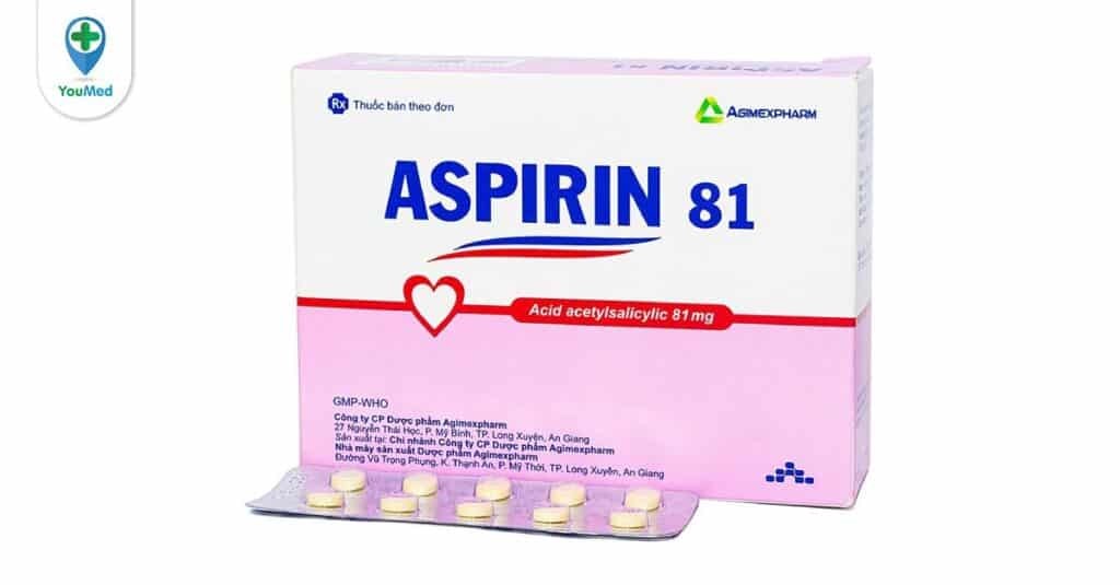 Thuốc Aspirin 81: công dụng, cách dùng và những lưu ý quan trọng