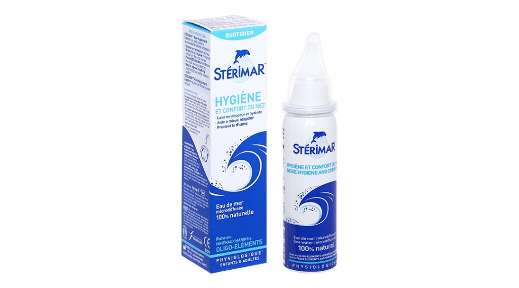 nhỏ mũi sterimar nasal hygiene 50ml