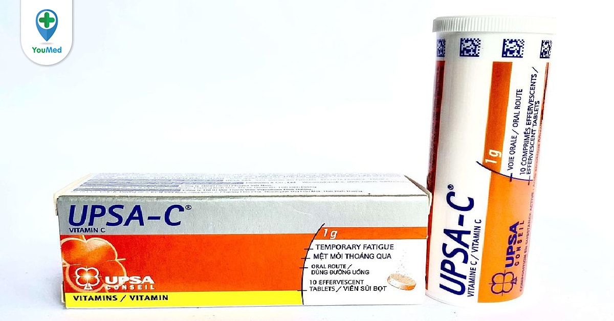 Upsa - C (Axit Ascorbic) Và Những Điều Cần Biết - Youmed