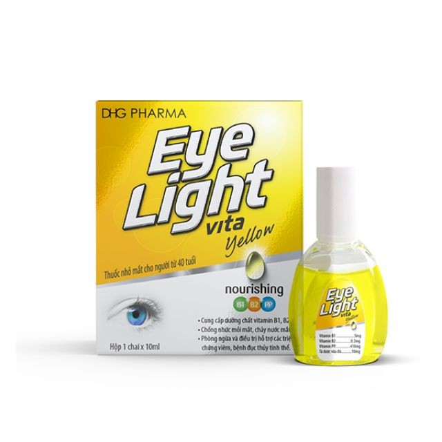 Thuốc nhỏ mắt điều trị chứng mỏi mắt