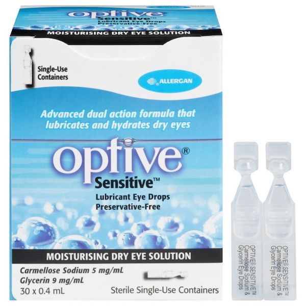 Thuốc nhỏ mắt nhân tạo Optive ống 0.4 ml