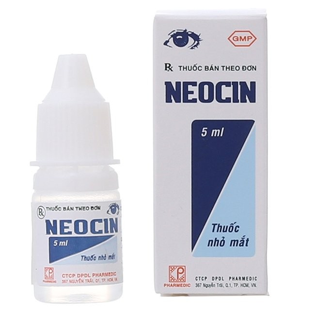 thuốc kháng sinh nhỏ mắt Neocin