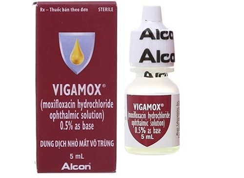 thuốc kháng sinh nhỏ mắt Vigamox