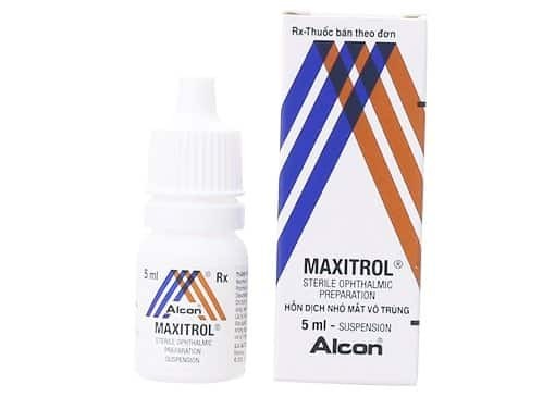 thuốc kháng sinh nhỏ mắt Maxitrol