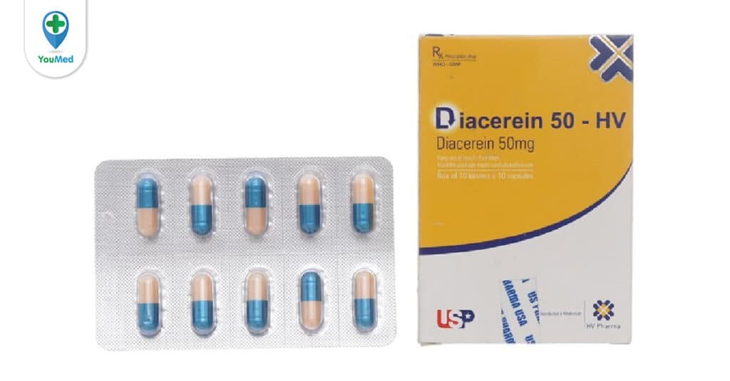 Điều trị thoái hóa khớp với Diacerein và những lưu ý