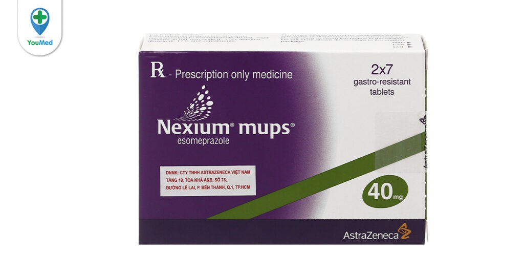 Thuốc Nexium (esomeprazol): Công dụng, cách dùng và các lưu ý khi dùng