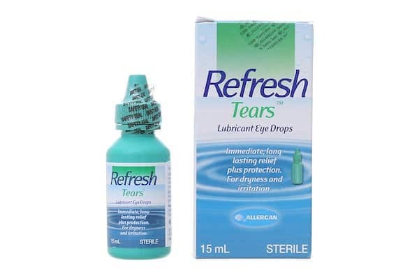 Nước mắt nhân tạo Refresh Tears chai 15 ml được dùng phổ biến