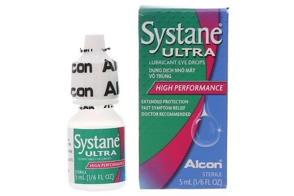 Nước mắt nhân tạo Systane Ultra chai 5 ml là loại thuốc trị đau mắt hàn hiệu quả