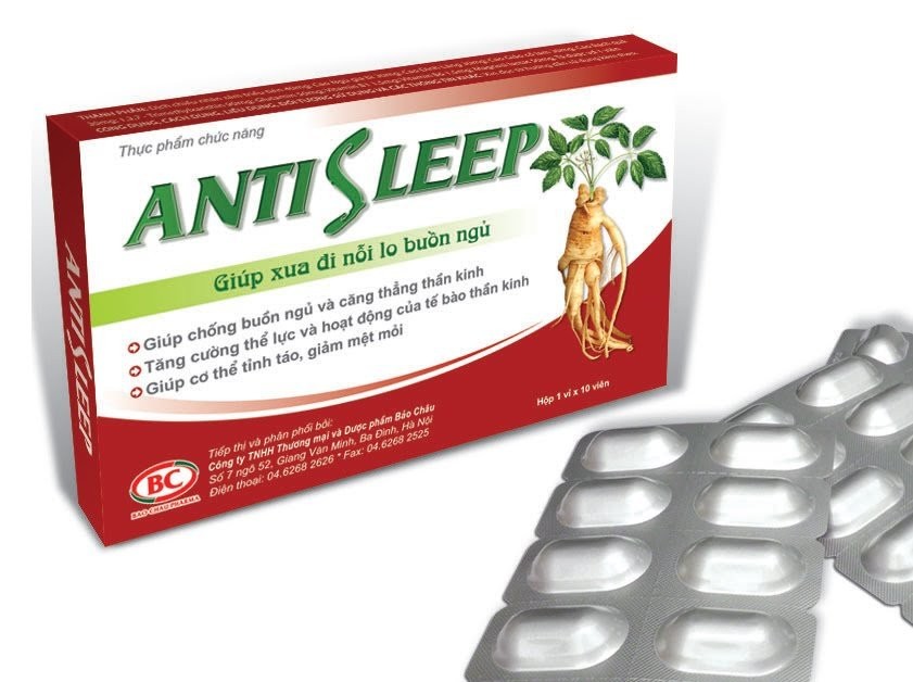 Thuốc chống buồn ngủ Antisleep