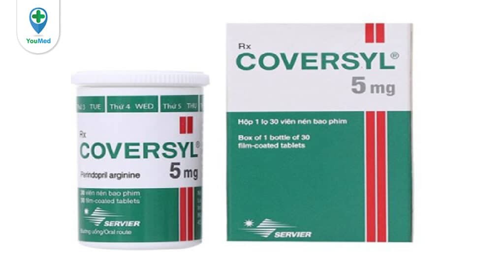 Coversyl (perindopril) là thuốc gì? Tác dụng điều trị, cách sử dụng và những lưu ý cần thiết