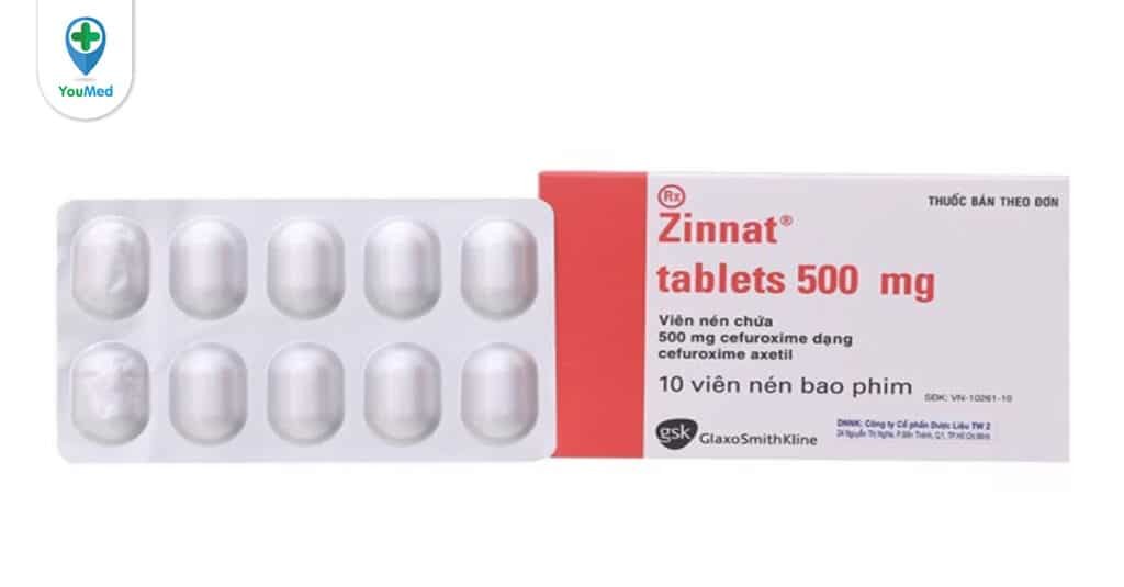 Thuốc Zinnat: công dụng, cách dùng, liều dùng và những điều cần lưu ý khi sử dụng