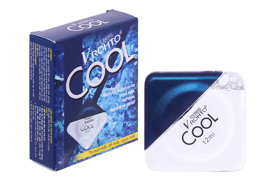 Thuốc nhỏ mắt V.Rohto Cool 12 ml