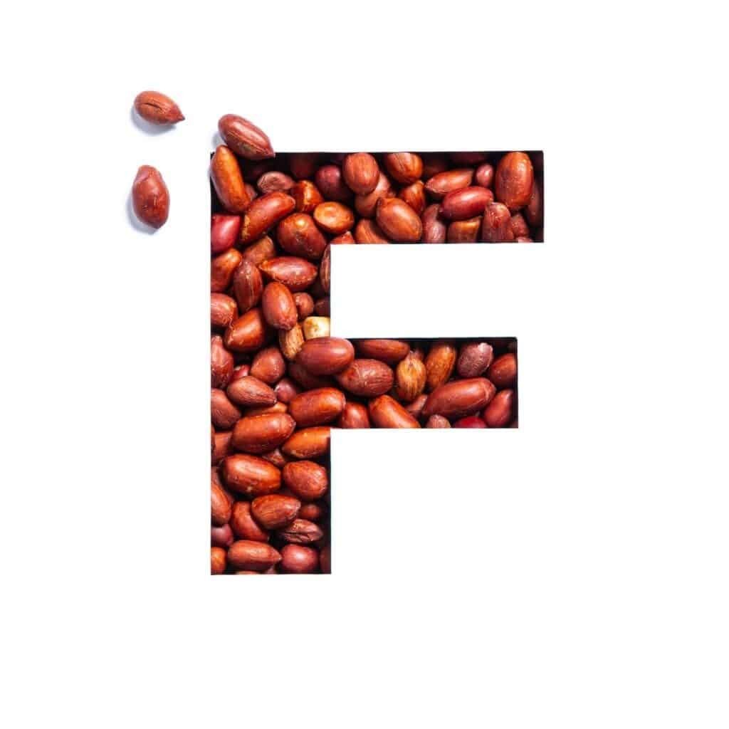 Vitamin F gồm acid alpha-linolenic (ALA) và acid linoleic (LA).