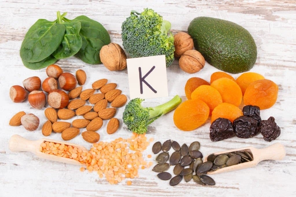 Vitamin K có nhiều trong các loại thực phẩm