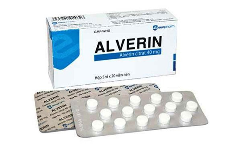 Alverin - Thuốc giảm đau bụng kinh
