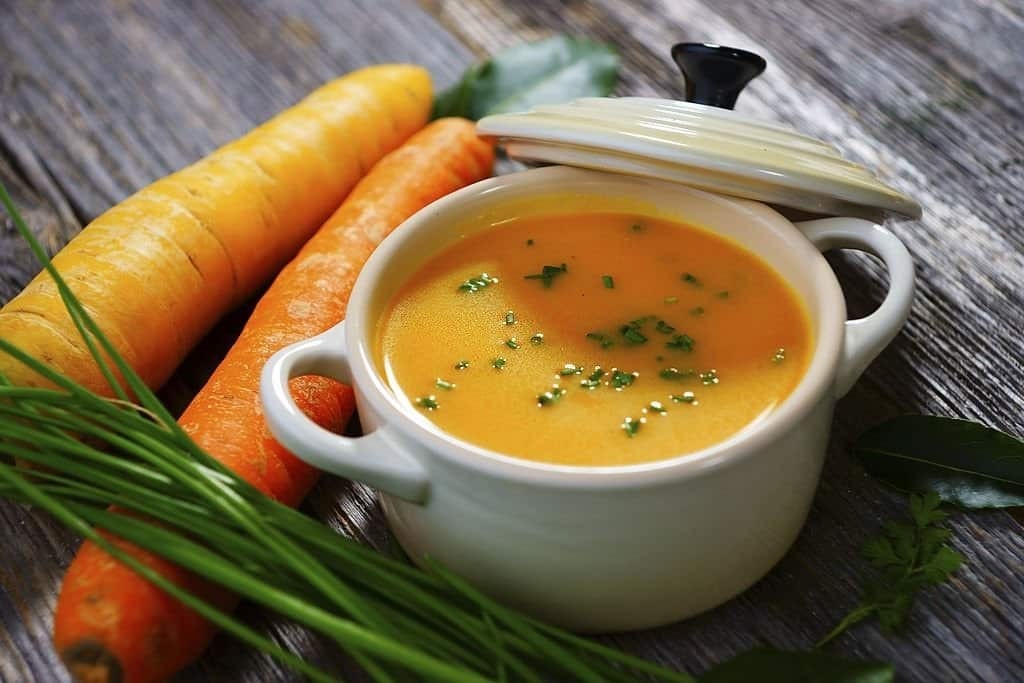 Món súp cà rốt tăng cường miễn dịch cho trẻ