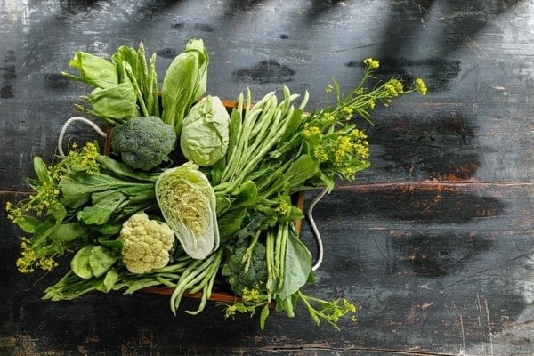 Thực phẩm tăng chiều cao không thể bỏ qua các loại rau xanh
