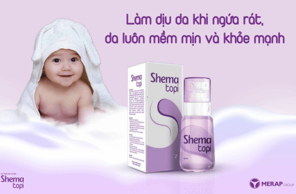 Dưỡng ẩm Shema Topi: thành phần dịu nhẹ, công dụng và cách dùng cho bé