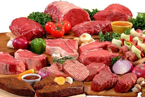 Thịt đỏ chứa hàm lượng cao chất béo bão hòa, nên hạn chế