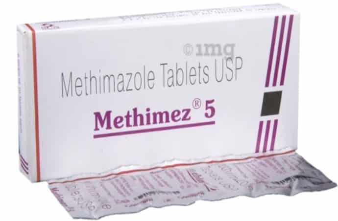 Methimazole là thuốc kháng giáp trong điều trị cường giáp