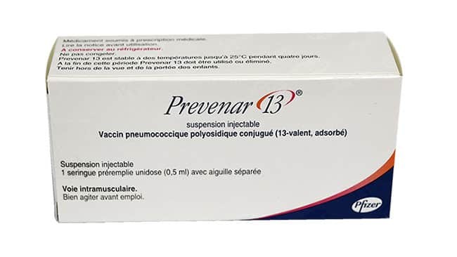 Vắc-xin ngừa phế cầu khuẩn Prevenar 13 được sử dụng để tiêm phòng cho người lớn
