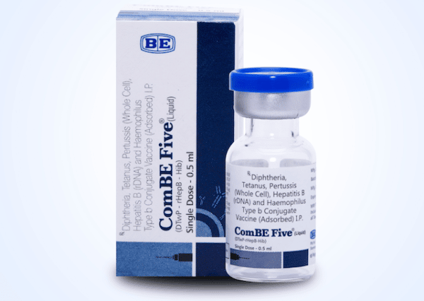 Vắc-xin ComBE Five do công ty Biological Ấn Độ sản xuất