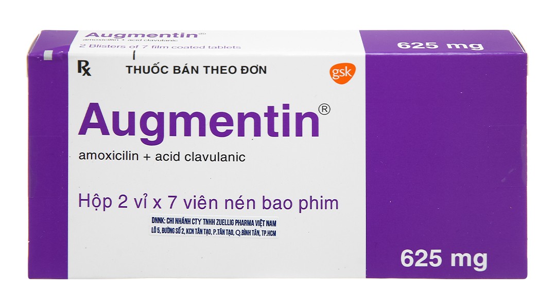 Thuốc Augmentin 625 mg được sử dụng ở người lớn và trẻ em để điều trị các bệnh về nhiễm khuẩn