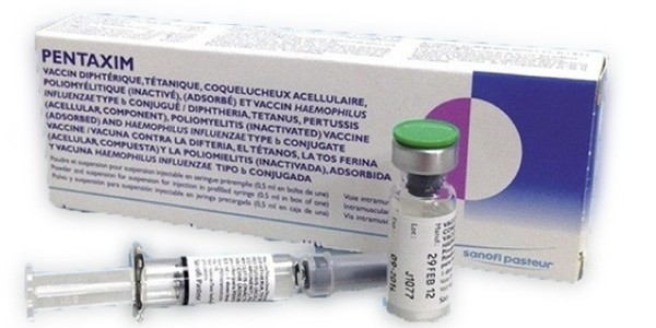 Vắc-xin 5 trong 1 Pentaxim được sản xuất tại Pháp