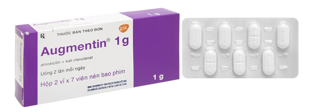 thuốc augmentin 1g