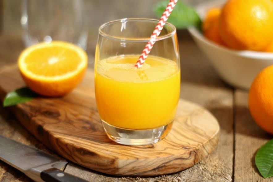 Nước cam giúp cải thiện sức khỏe của hệ tiêu hóa