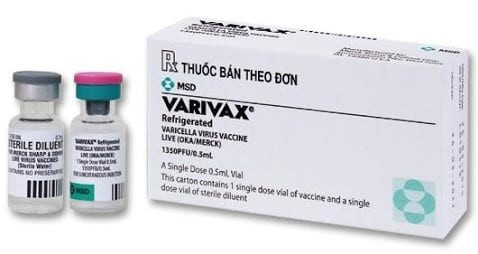 Vắc-xin phòng bệnh thủy đậu - Varivax