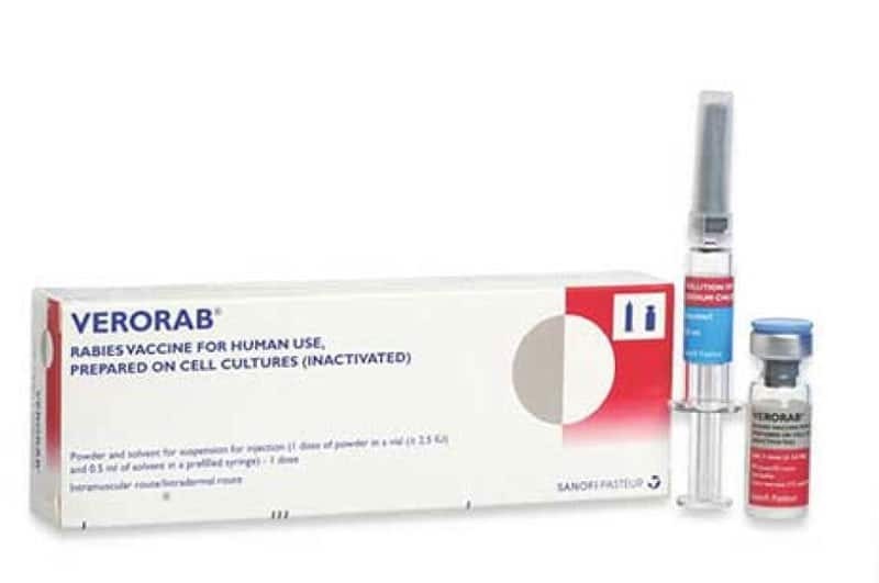 Phác đồ tiêm vắc-xin bệnh dại Verorab