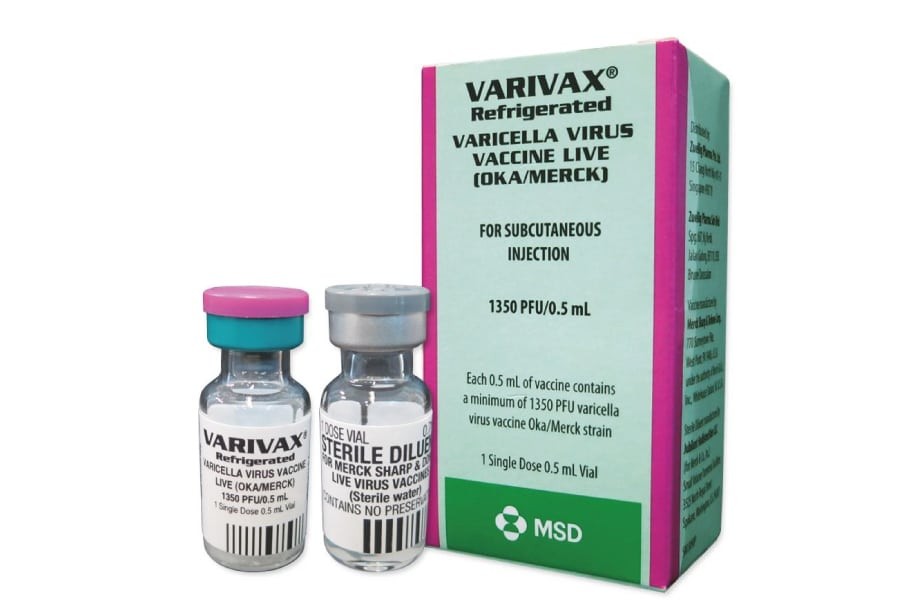 Varivax (Mỹ) - vắc xin ngừa thủy đậu
