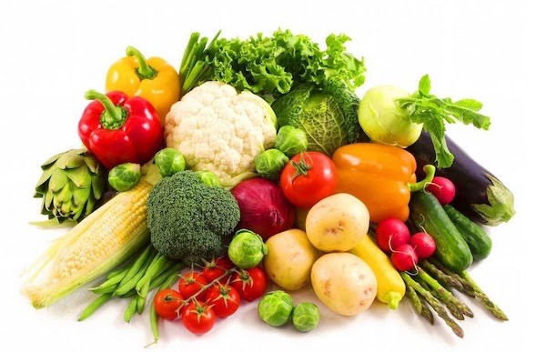 Chế độ ăn nhiều trái cây và rau củ