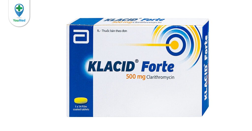 Thuốc Klacid Forte: công dụng, cách dùng và lưu ý khi sử dụng
