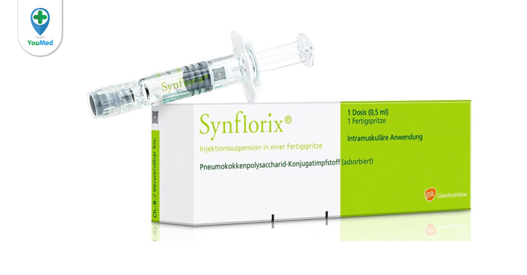 Vắc-xin phế cầu Synflorix có thể tiêm cùng các loại vắc-xin khác?