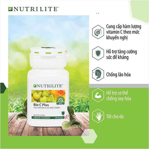 Sản phẩm Vitamin C Amway Nutrilite mang lại nhiều lợi ích tuyệt vời cho cơ thể