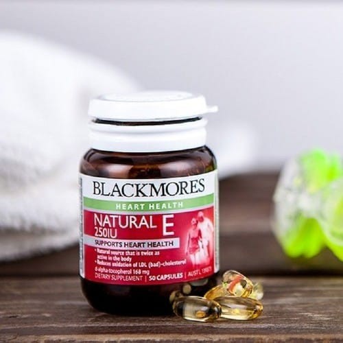 Sản phẩm Vitamin E Blackmore Natural giúp cung cấp hàm lượng vitamin E cho cơ thể cùng nhiều lợi ích tuyệt vời
