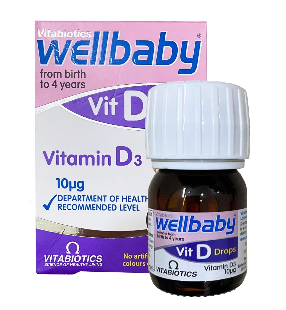 Thuốc bổ sung Vitamin D3 Wellbaby