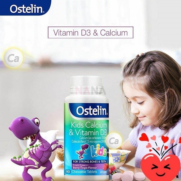 Ostelin Vitamin D & Calcium Kid