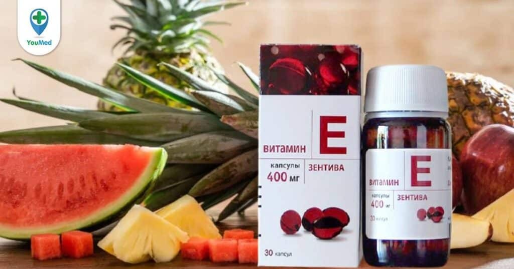 Vitamin E đỏ Nga có tốt không? Giá, thành phần và cách sử dụng