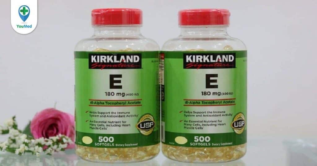 Vitamin E Kirkland có tốt không? Giá, thành phần và cách sử dụng