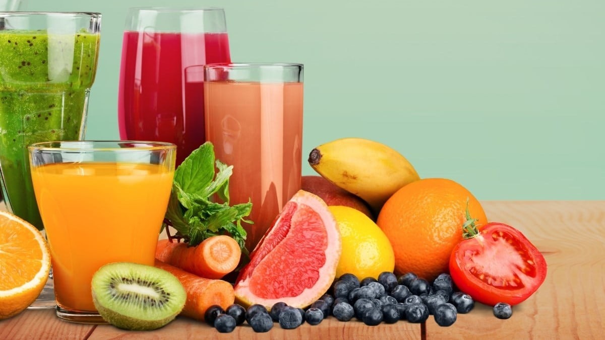 Bạn cũng có thể uống với nước trái cây để tăng thêm hương vị nhé!