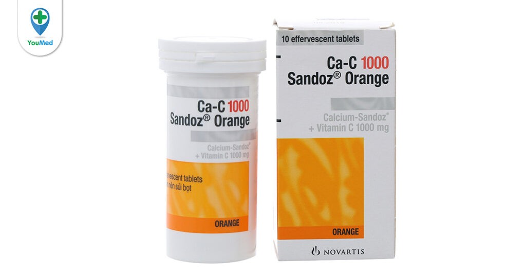 Vitamin C Ca – C 1000 Sandoz Orange có tốt không? Lưu ý khi dùng